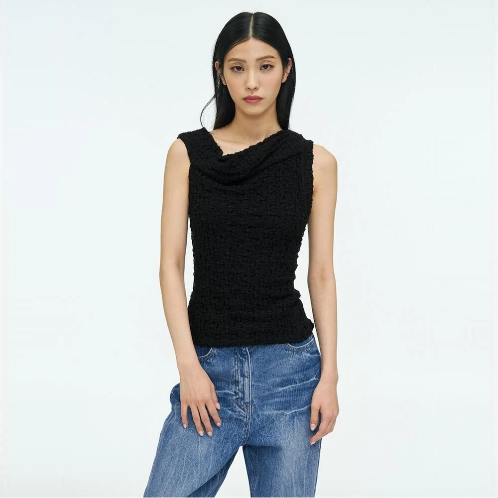 Unbalanced Mini Top Black (AG6442A035)