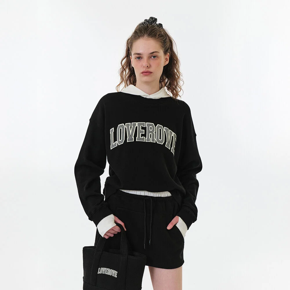 LOVEROVE SWEATSHIRT (BLACK)