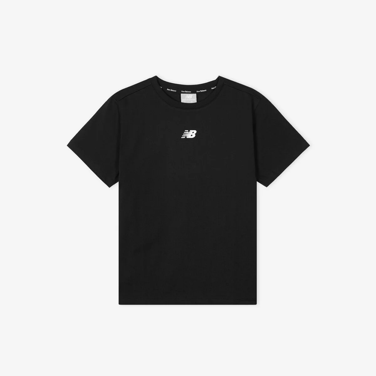 NBNEG2W452 / WOMEN 必備款 基本款 短袖T恤 (BLACK)