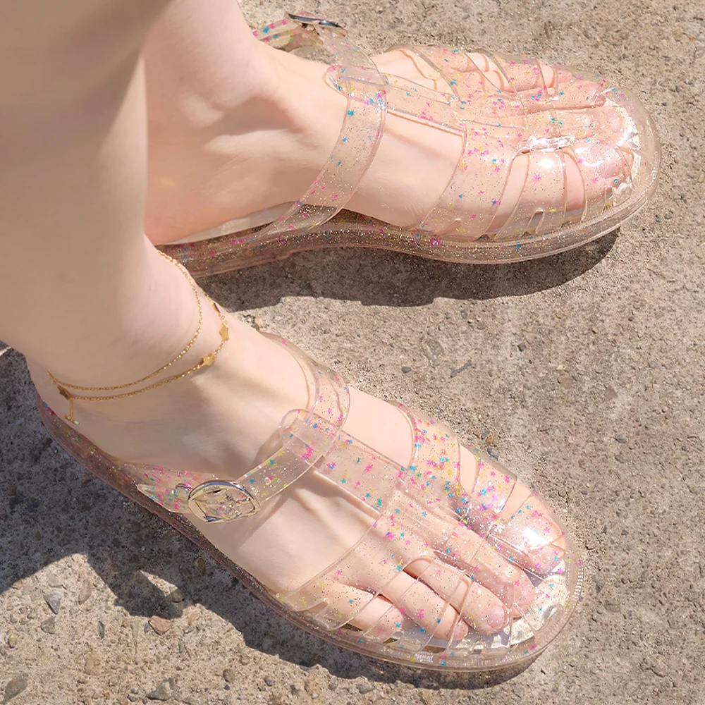 GLAIR FISHERMAN MULES - CLEAR STAR