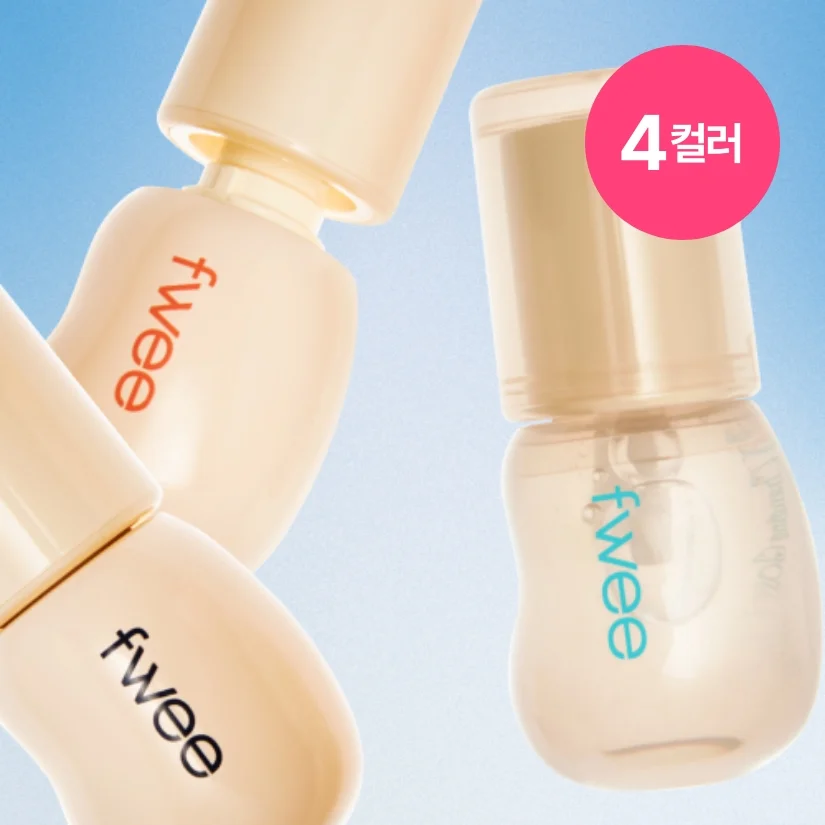 fwee 3D Changing 唇彩 5.6g 4款