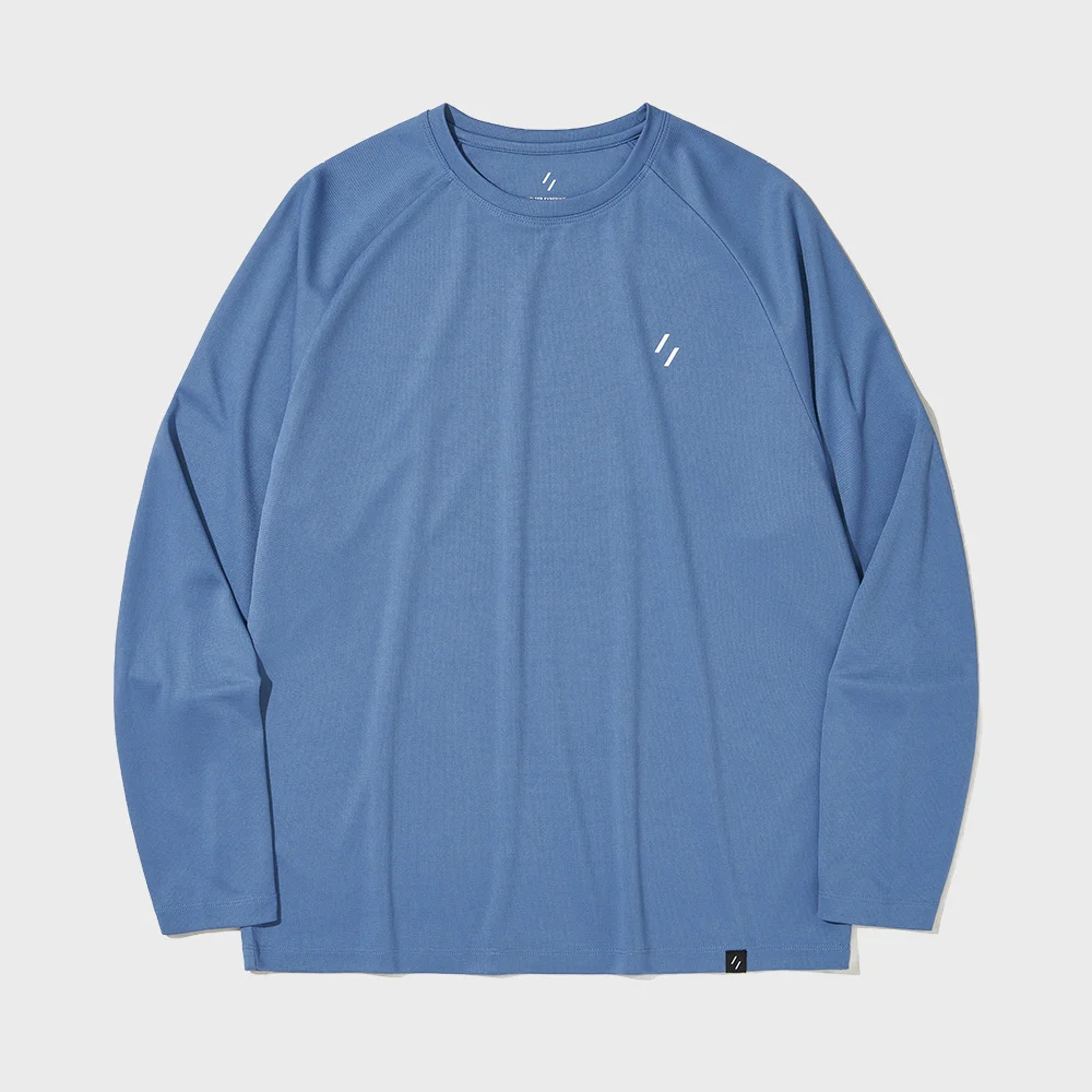 BRISA RAGLAN LONG SLEEVES T-SHIRT_BLUE