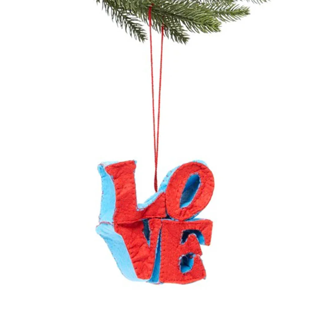 LOVE 聖誕節 Tree Ornament 鑰匙扣