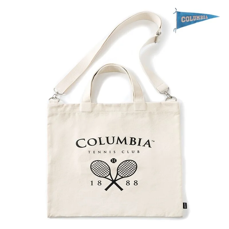 1888 TENNIS CLUB CANVAS BAG 奶油