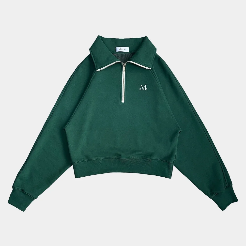 SIGNATURE HALF ZIP-UP NECK MTM WOMAN (2 Colors)