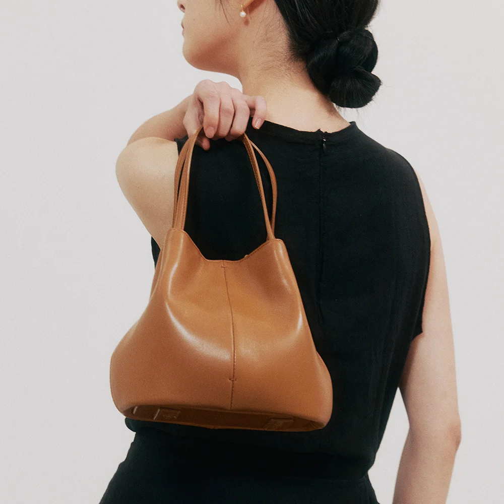 BON BALLON BAG (TAN BROWN)