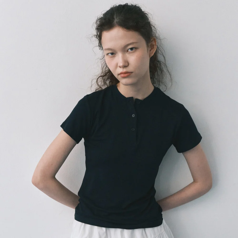 HENRY SHORT SLEEVE TEE / DARK NAVY