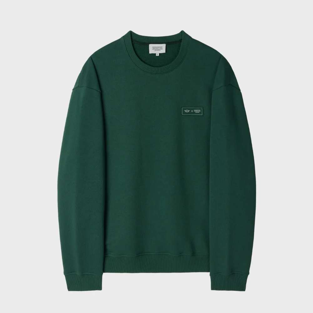 BMW MINI X BROMPTON SWEATSHIRT - RACING GREEN (P253USW510)