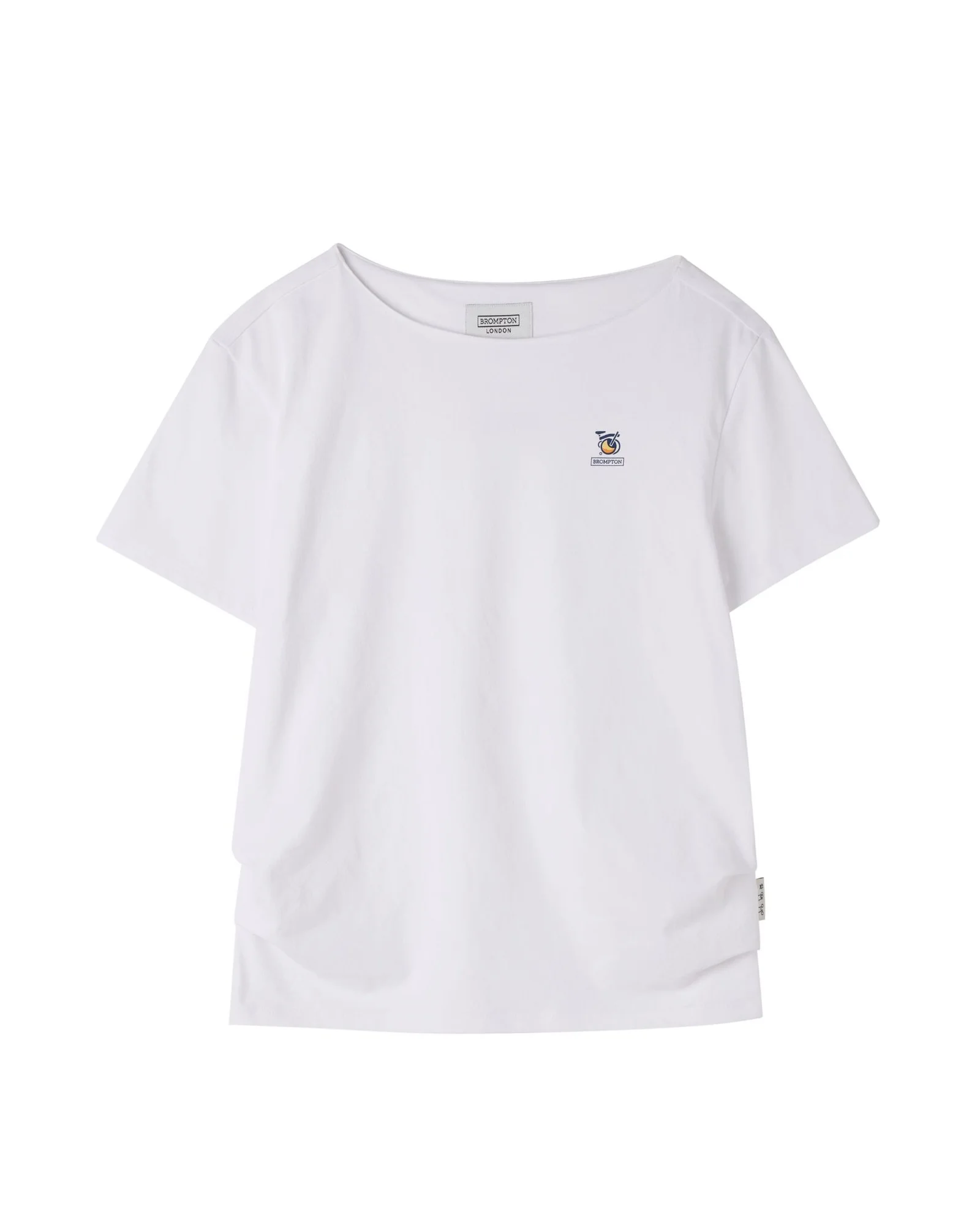 BROMPTON X TTTM W LOGO T-SHIRT - WHITE (P262WTS502)