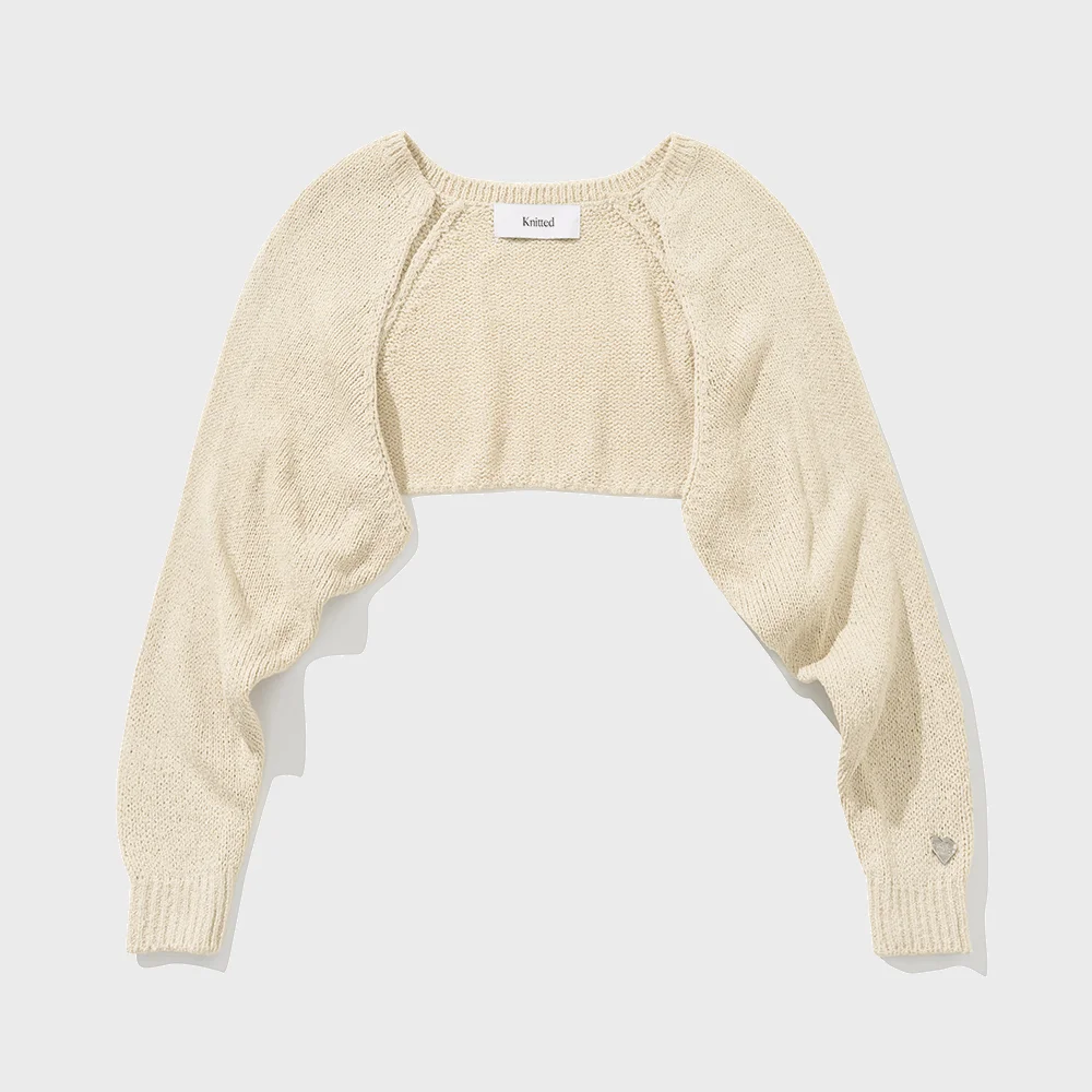 (W) 夏季 圈圈紗 短外套 開襟外套 LINEN