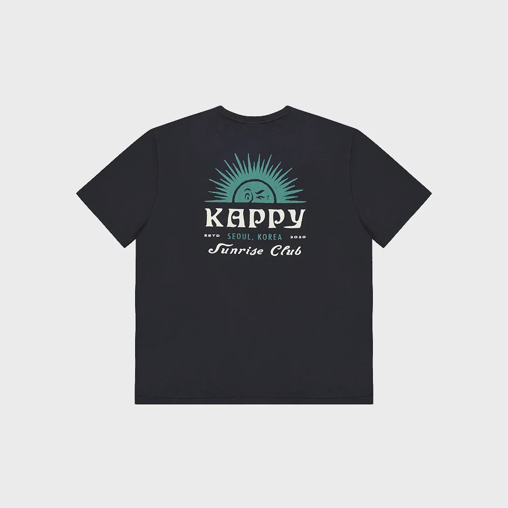 SUNNY WINK HALF T-SHIRT (VINTAGE NAVY)