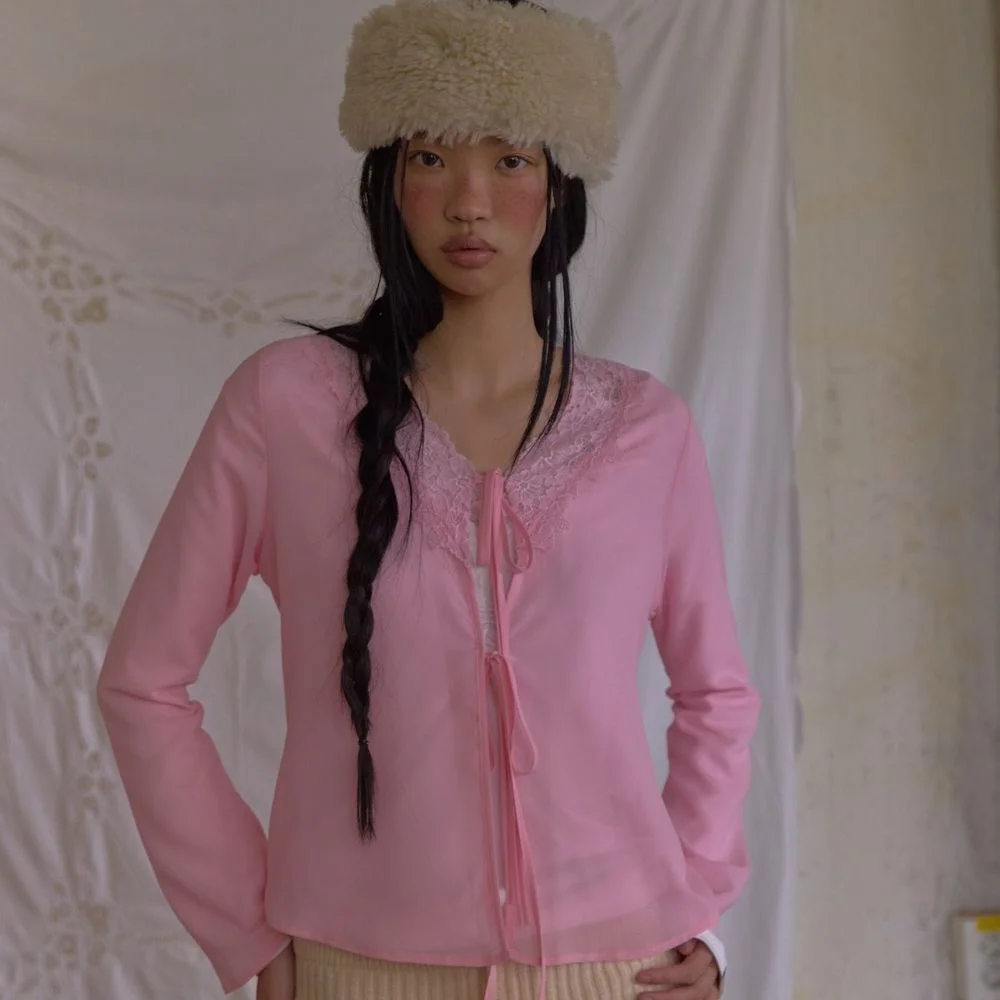 Old Muse Blouse / Pink