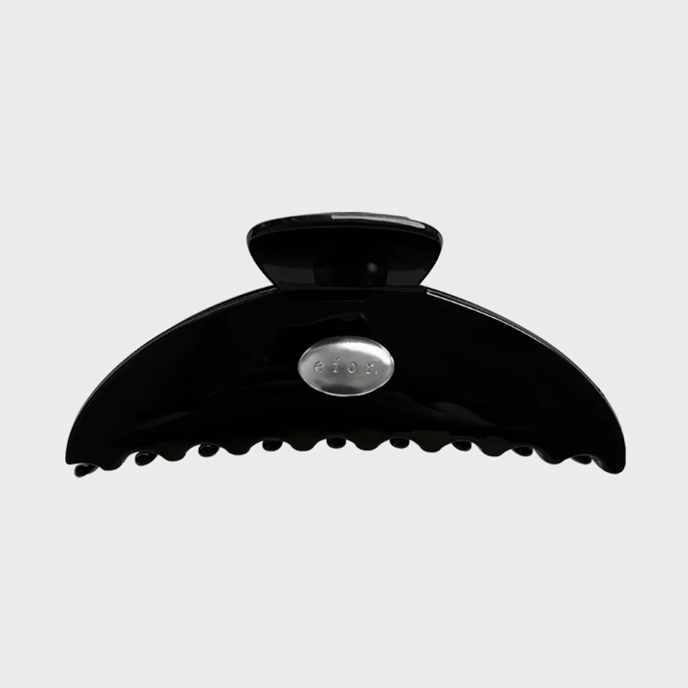 Logo Button Hair Clip L