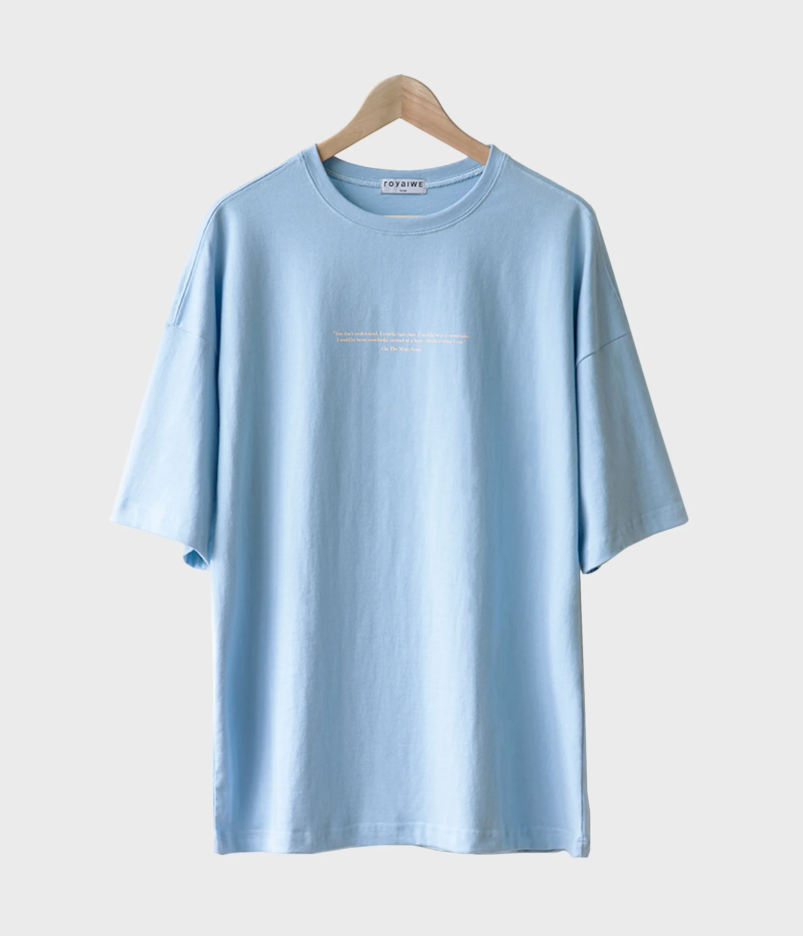 WATERFRONT T-SHIRTS_SKY BLUE