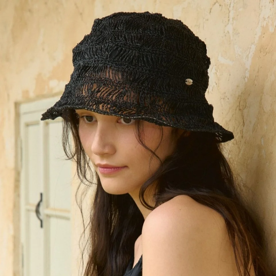 Airy Crochet Bucket Hat_3 Color