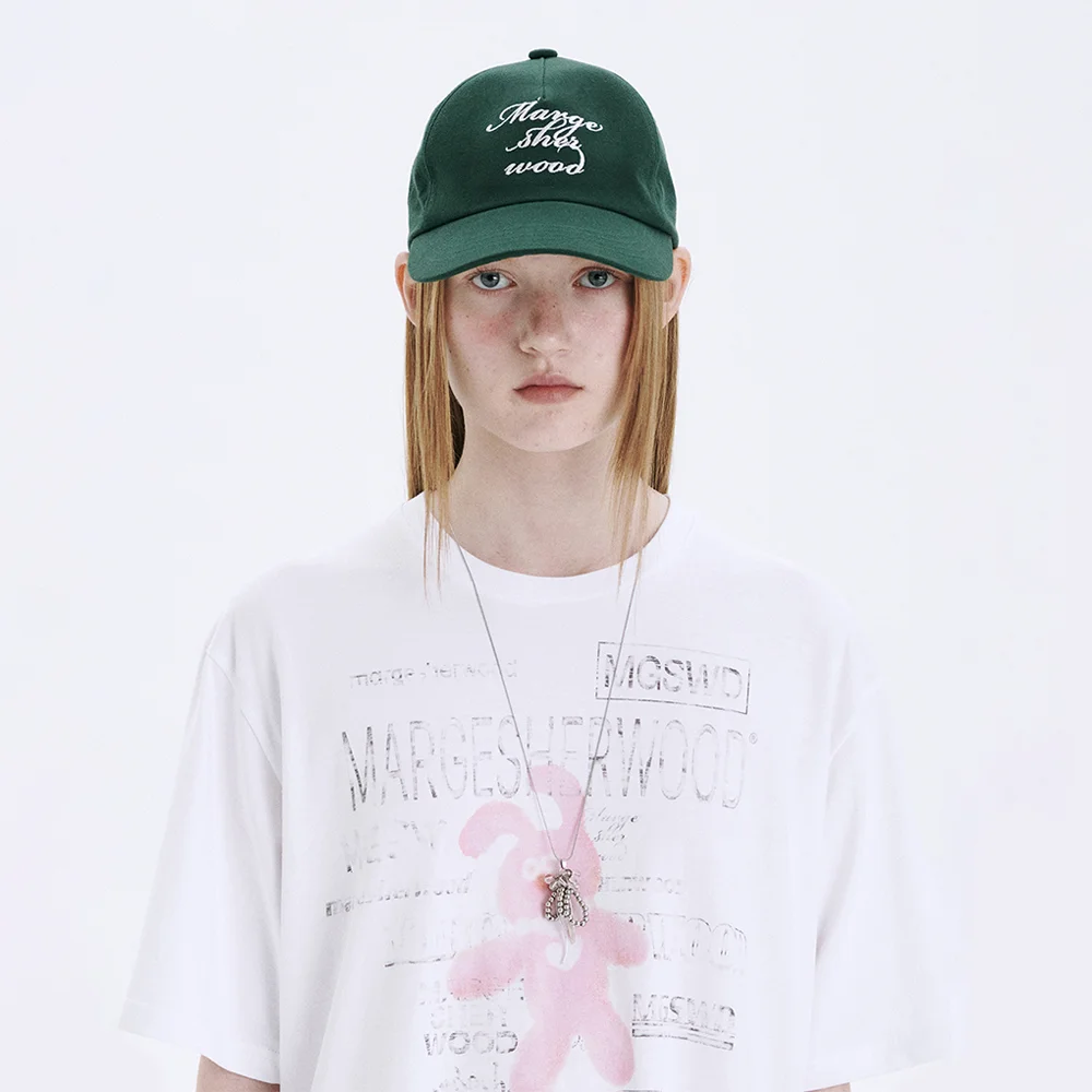 VINTAGE LOGO BALLCAP_dark green