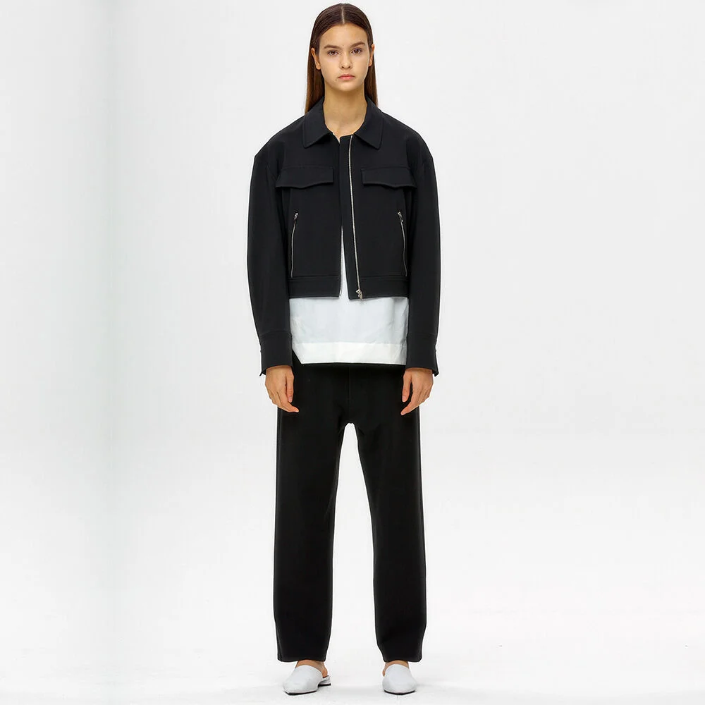 SHORT ZIPPER JACKET_NO