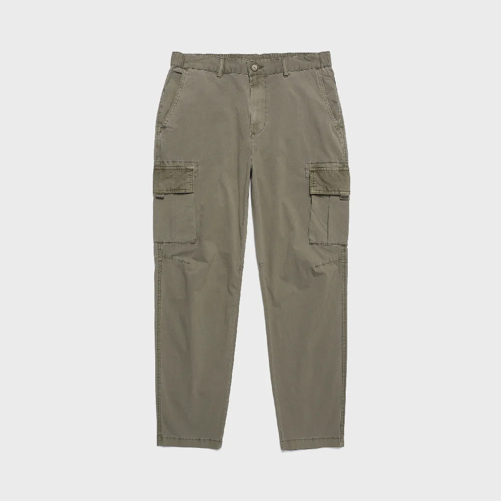 成衣 染色 工裝 褲子 3 Khaki
