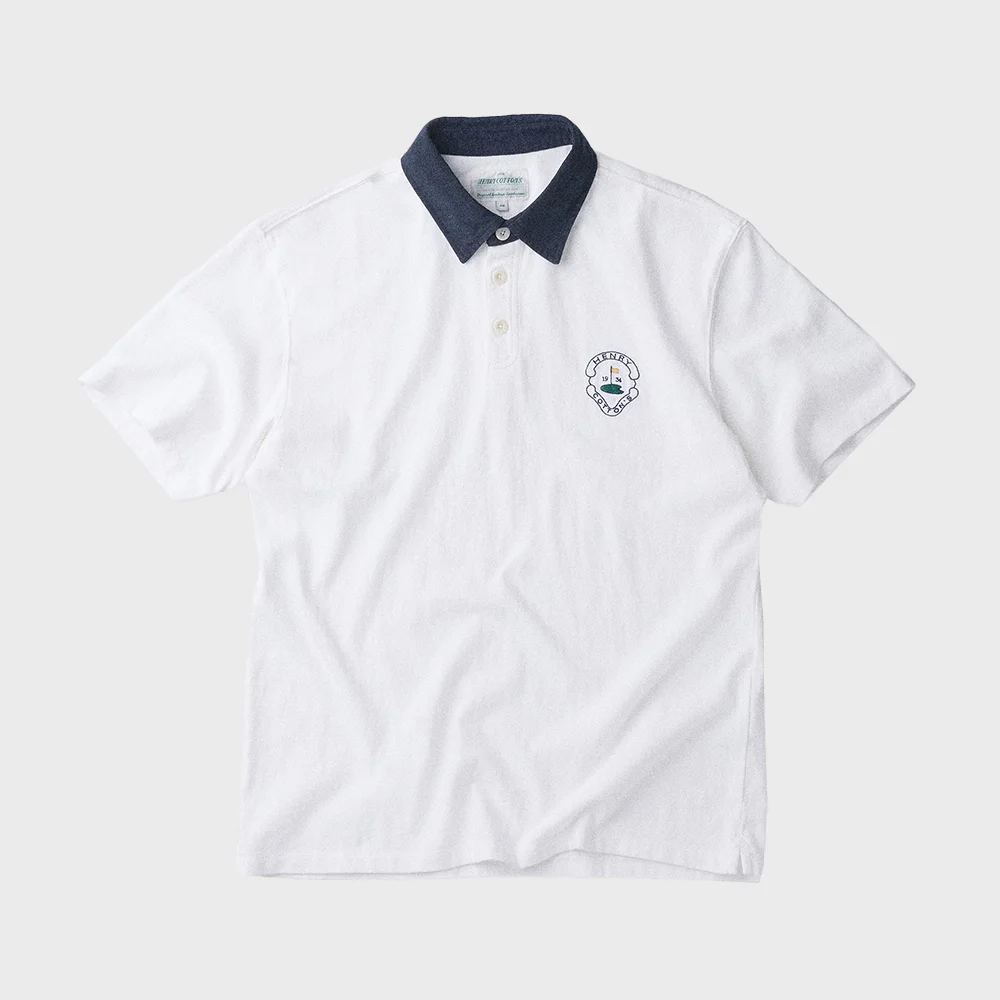 Short-Sleeves Polo Shirt ABTAM26701WHX