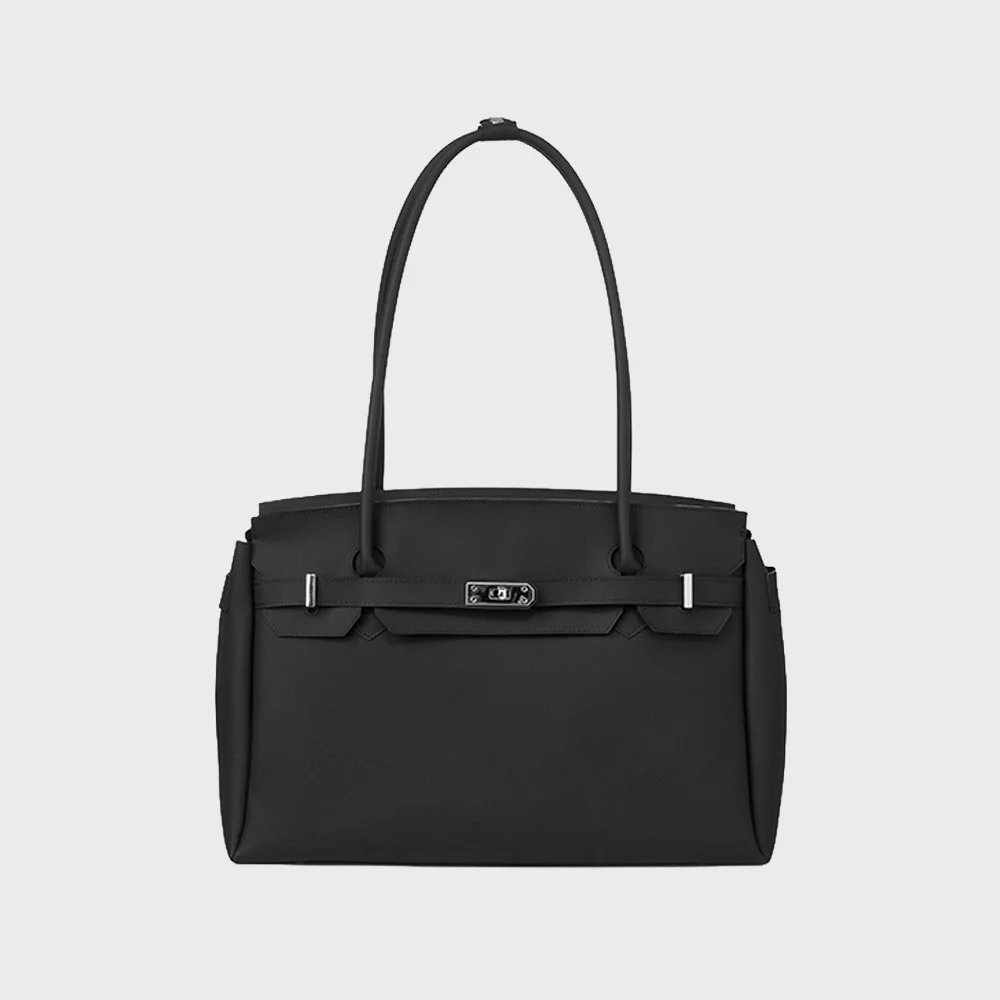 JELLY TWO-WAY BIG BAG IN BLACK