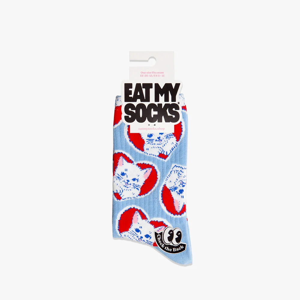 Eat My Socks Lovely Cats 可愛貓咪 襪 襪