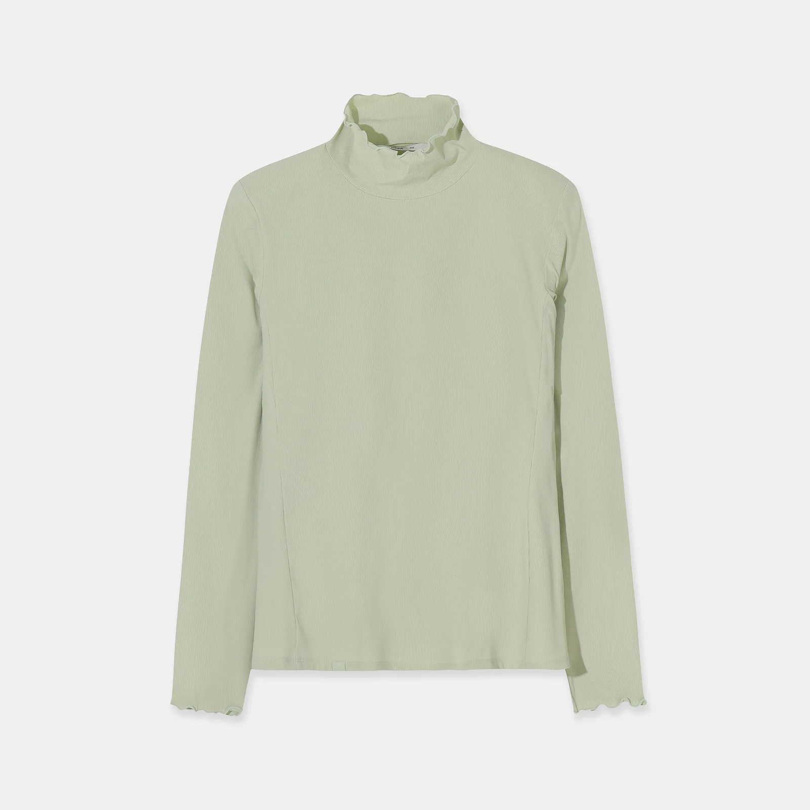 NEPA/Official Direct 7M25340 女裝 Bristol 半高領 長袖 T恤_PALE KHAKI