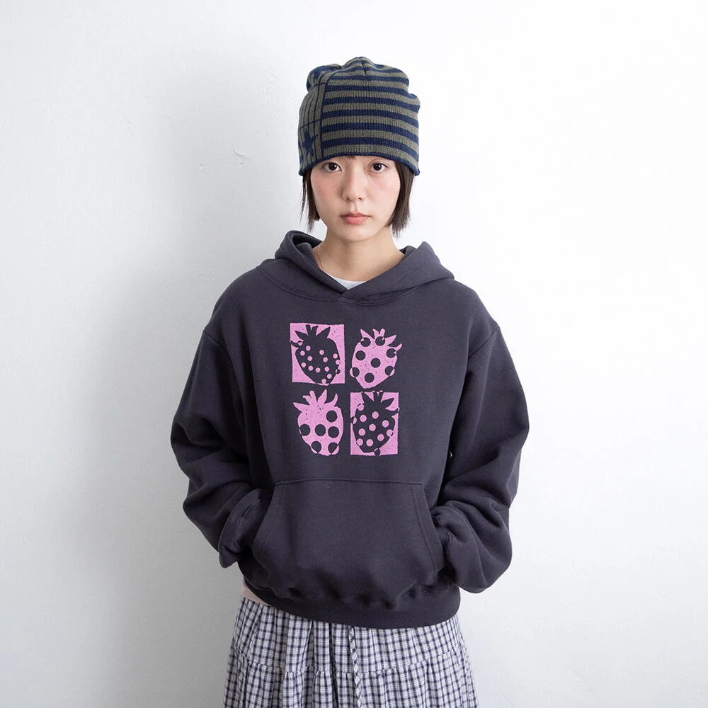 DOT STRAWBERRY HOODIE_NAVY(IK2FFFM407A)