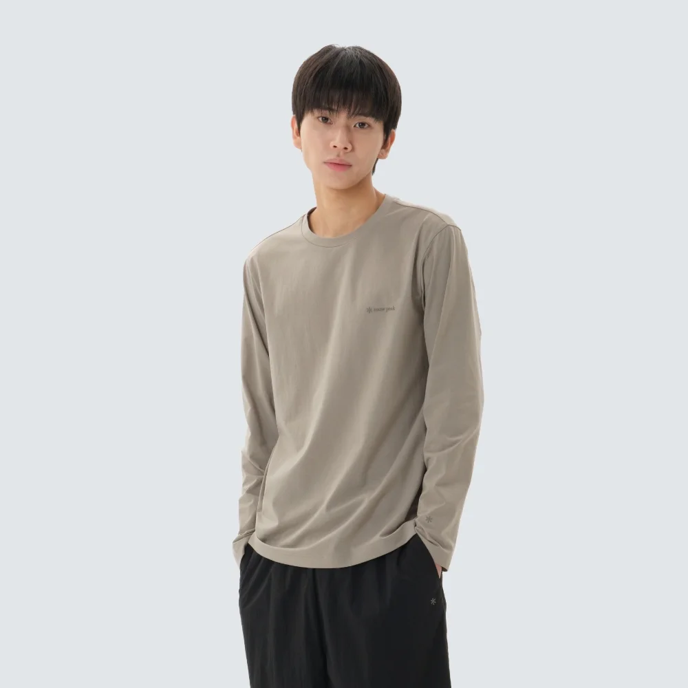 速乾 Prime Flex 長袖 T恤 Fog Gray (S26SMTTL20)