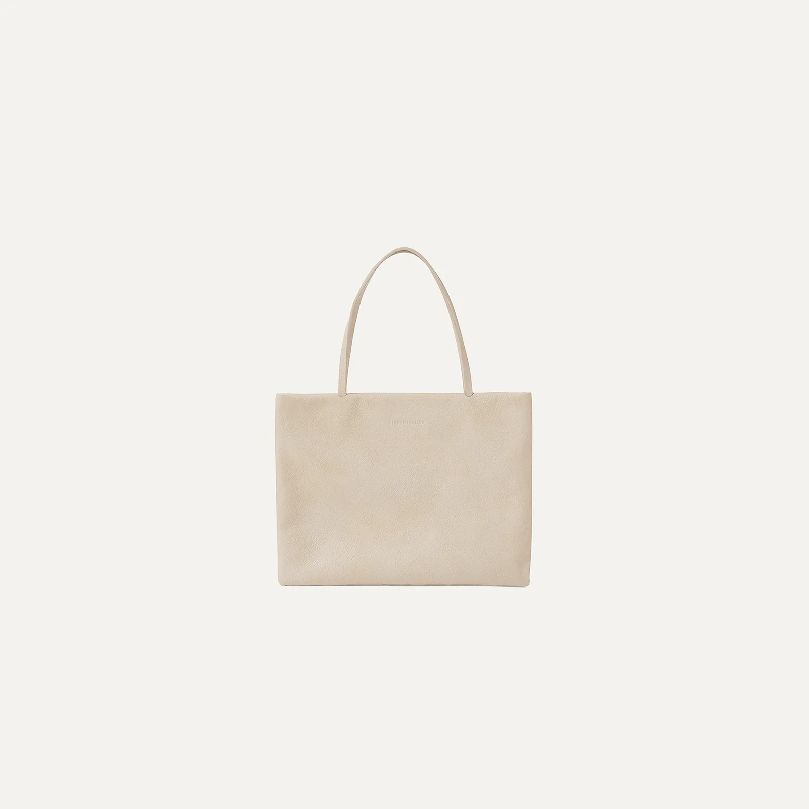 Patine Leather Bag Ivory