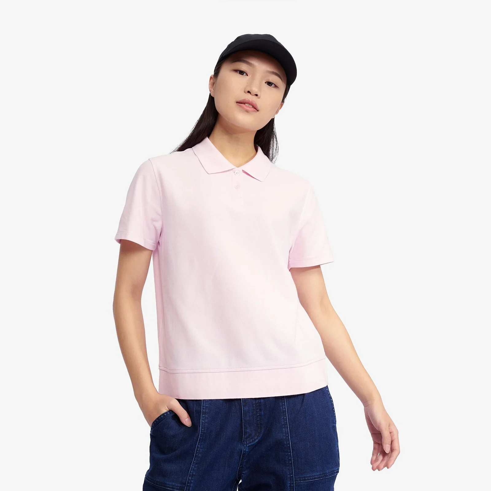 女裝 COOLMAX 短袖 Polo 襯衫 AAS25WPSH001CFL