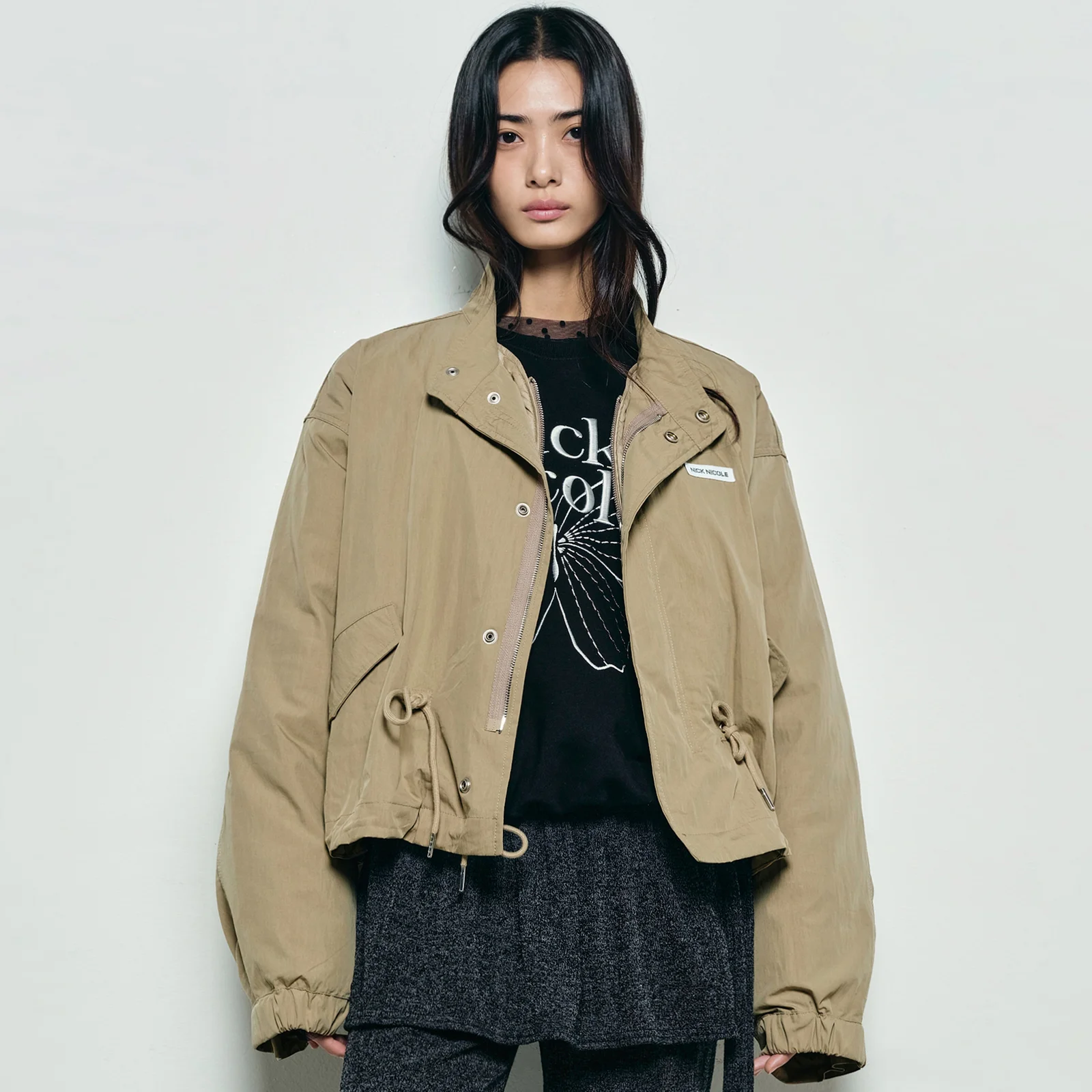 SAFARI DOUBLE BOMBER JUMPER_BEIGE