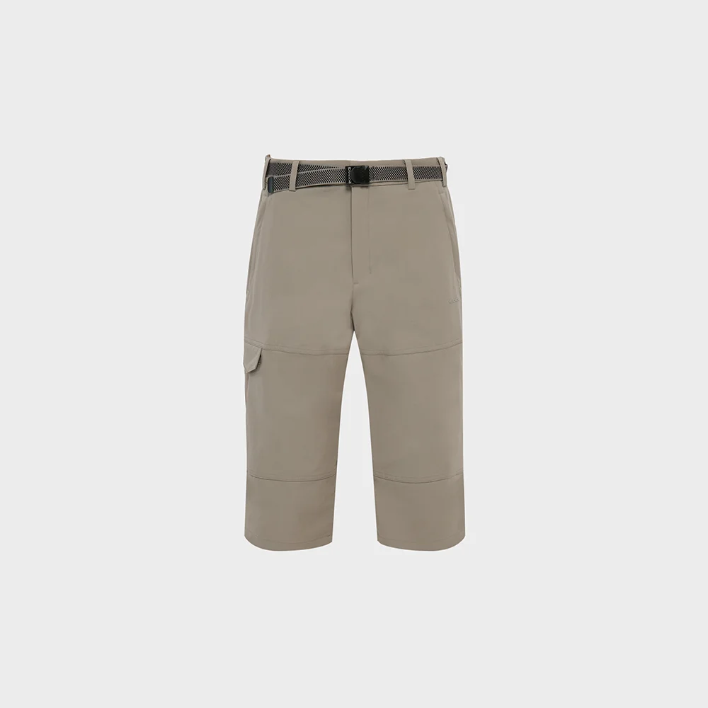 PERFORMANCE (高機能) 男裝 登山 7分 褲子_Dark Beige_DMM26315E4