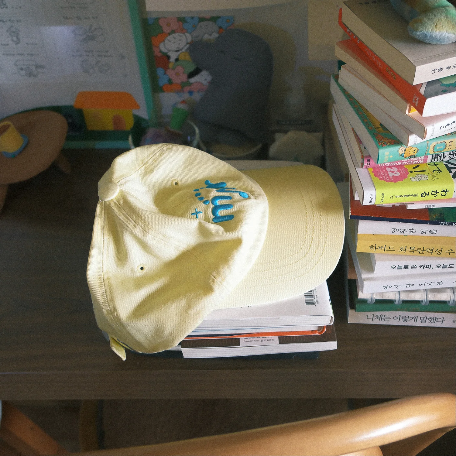 Lemon kakigori cap Lemon Khaki Ring 帽