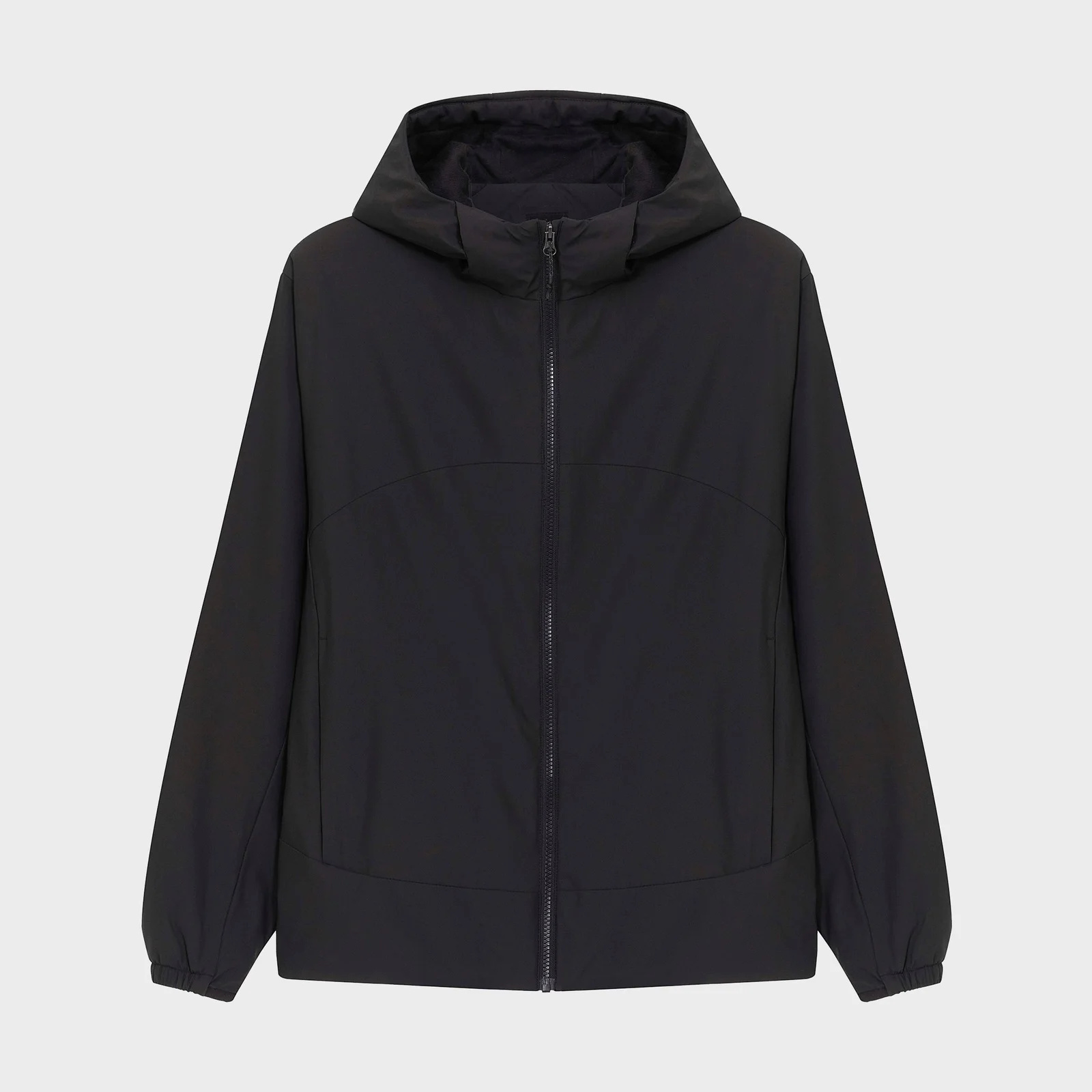 動感 淺 羽絨外套 外套 Dark Gray