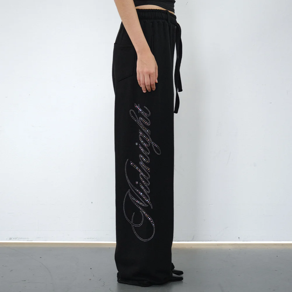 cubic pants (black)