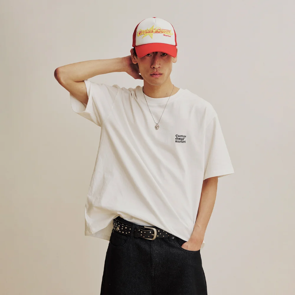 CDM RUBBER T-SHIRT - WHITE