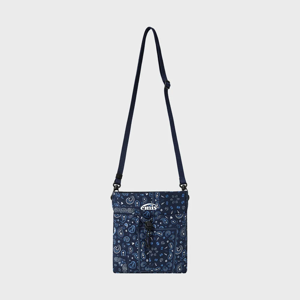PAISLEY MINI CROSSBODY BAG-NAVY