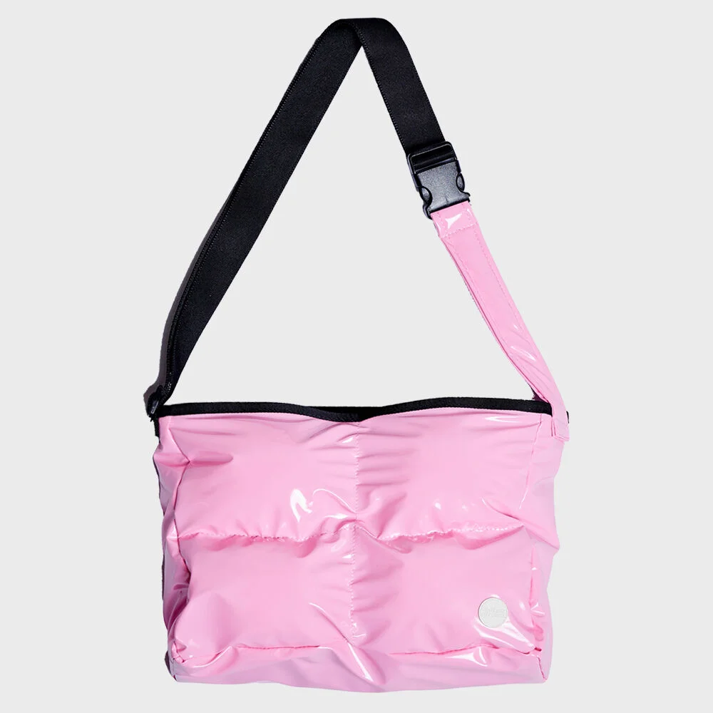 DAMP 2WAY PADDED MESSENGER BAG_PINK