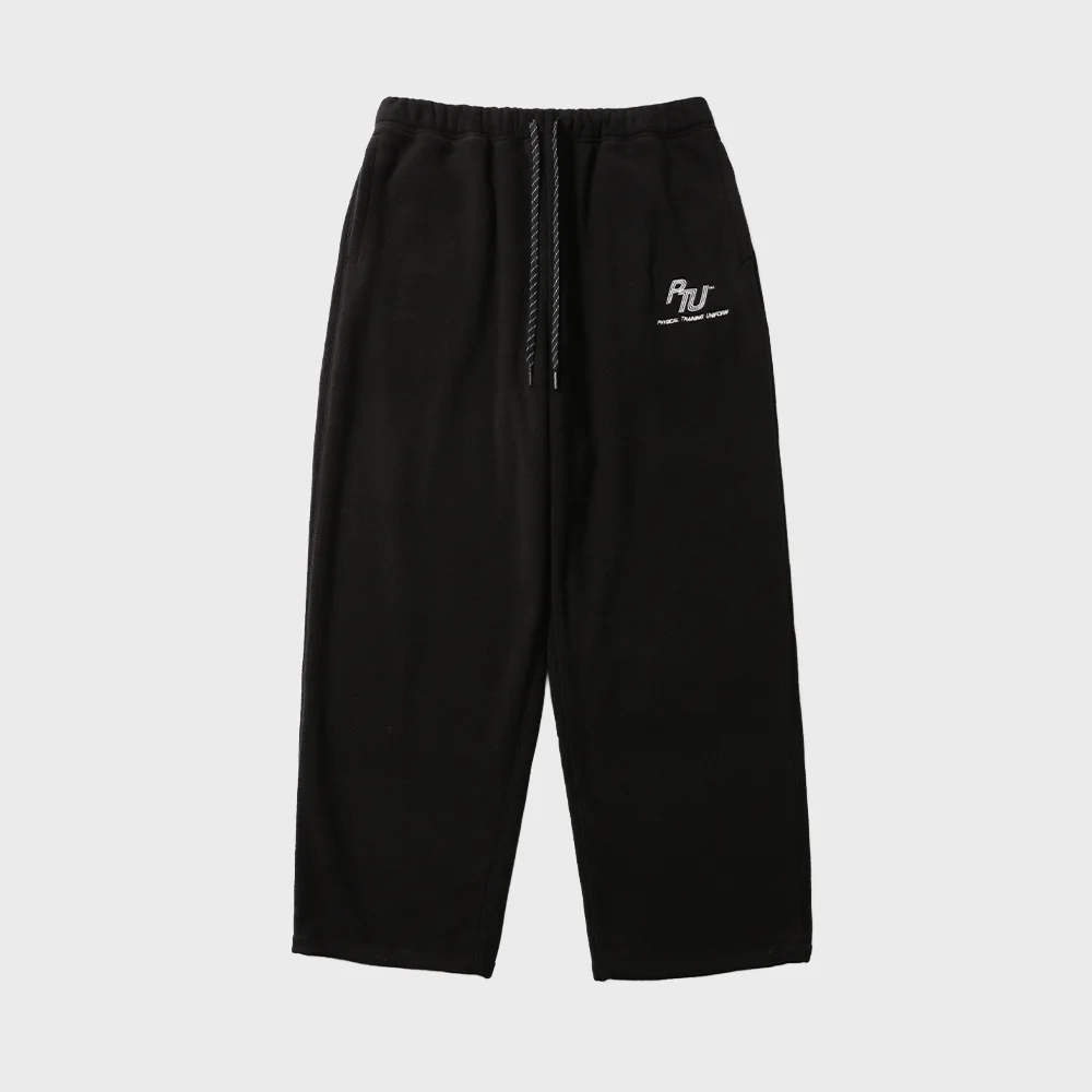 ACADEMY FLEECE PANTS / BLACK