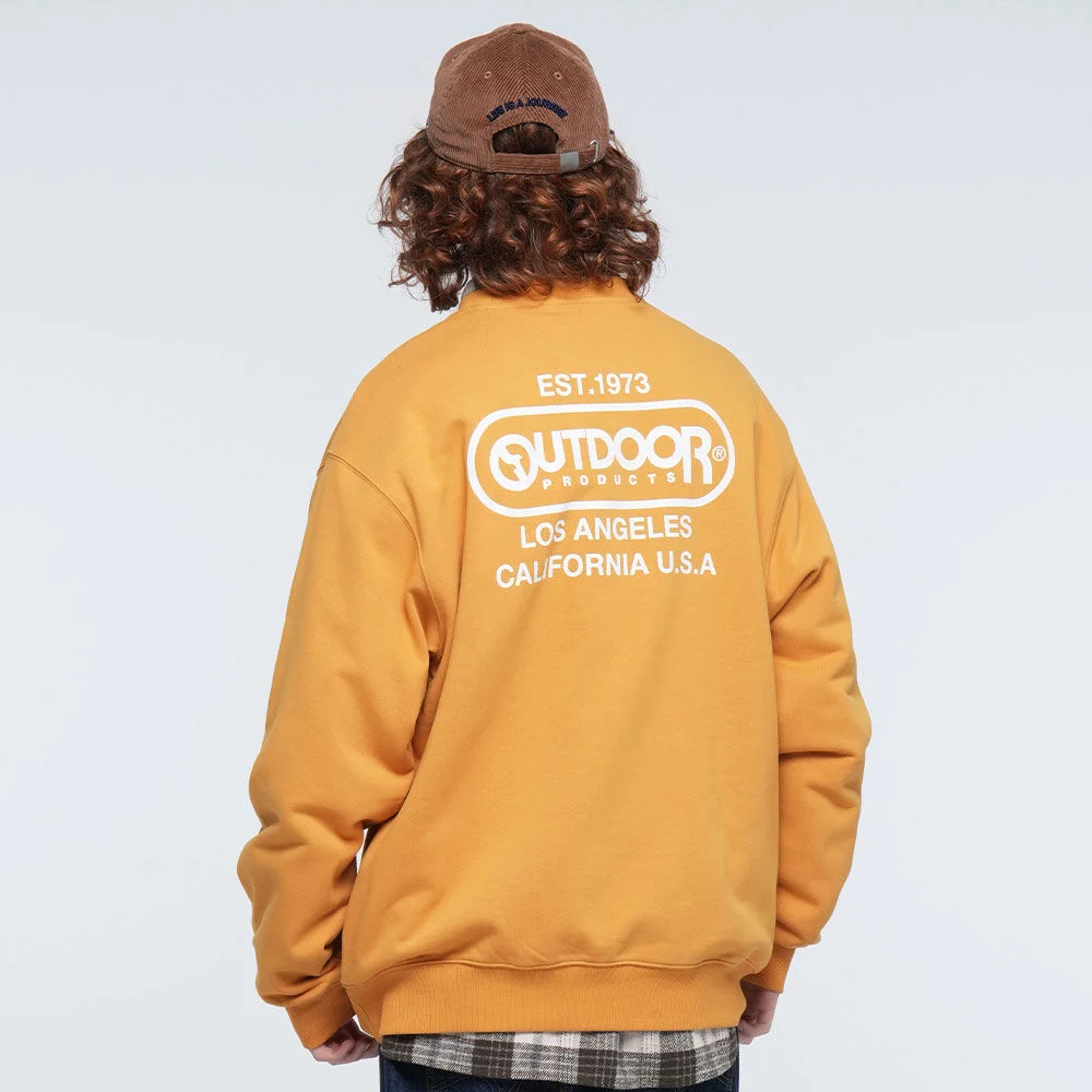 MULTI LOGO SWEATSHIRT (MUSTARD)