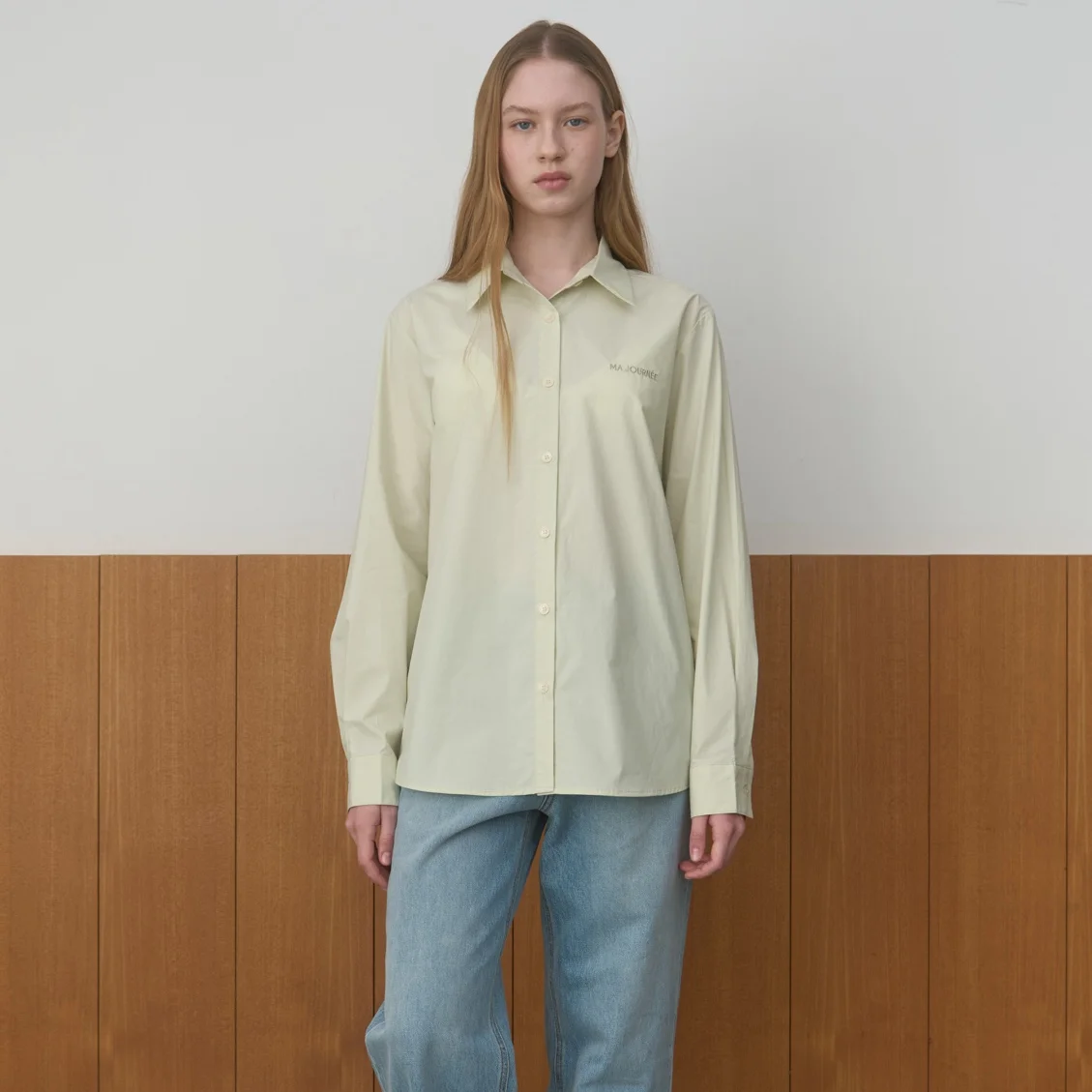 M BASIC SHIRT_MINT