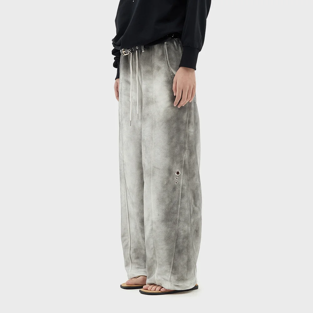 BRUSH WASHING SWEAT PANTS