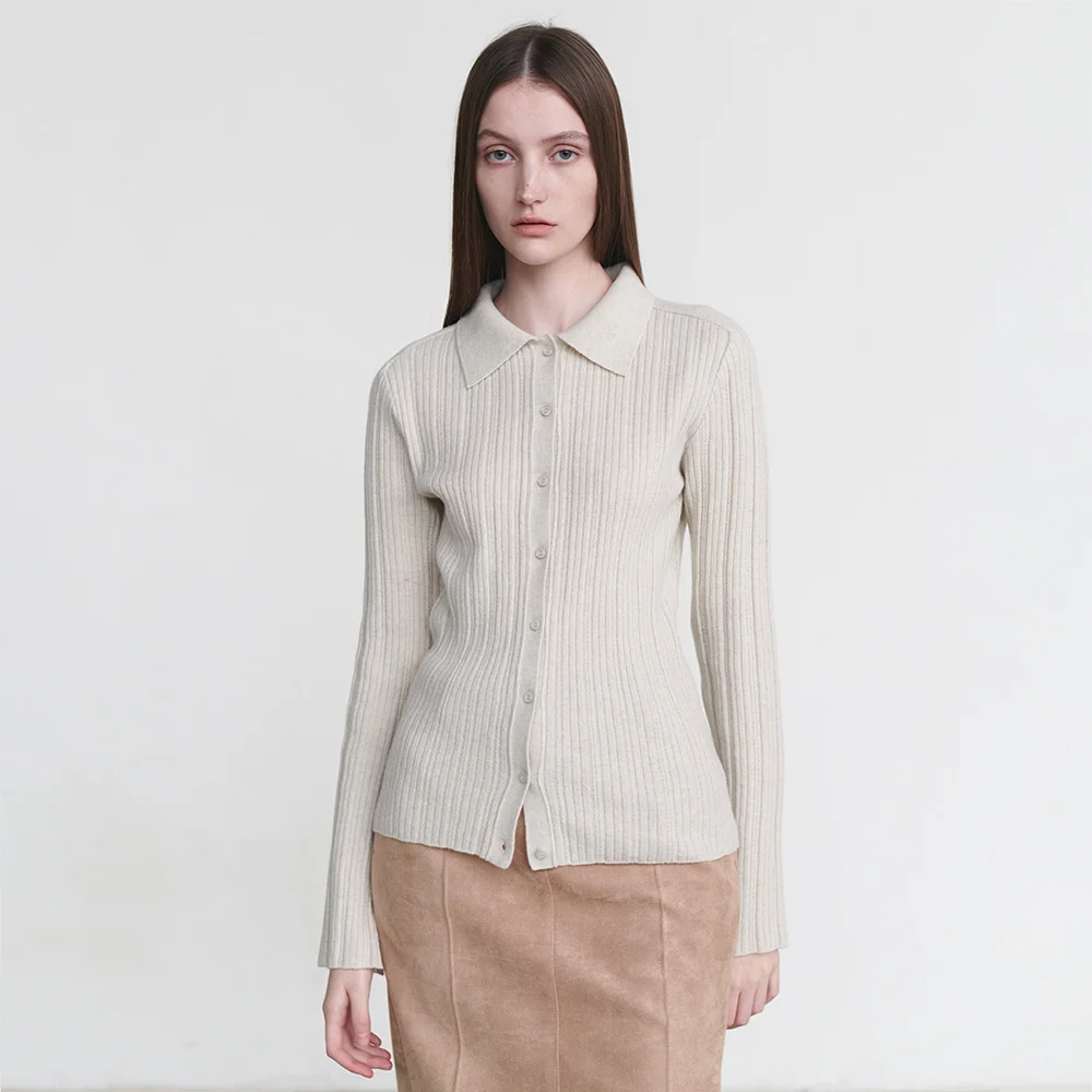 Collar Slim Cardigan SK4WP954-9F