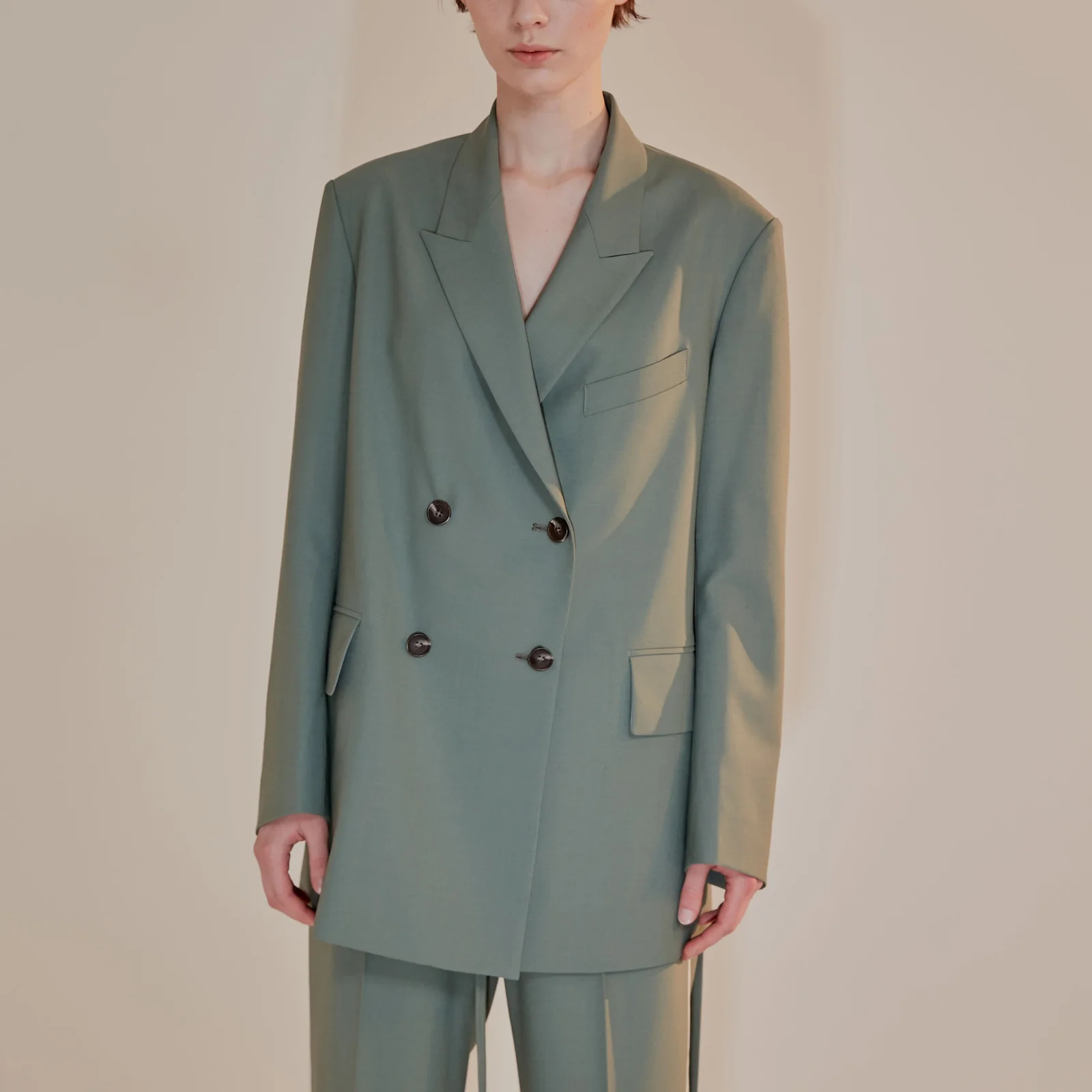 Jacket Double Back Open Neo Mint