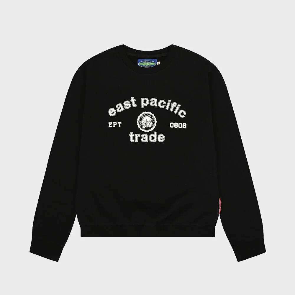CAMPUS NIBBLE CREWNECK (BLACK)