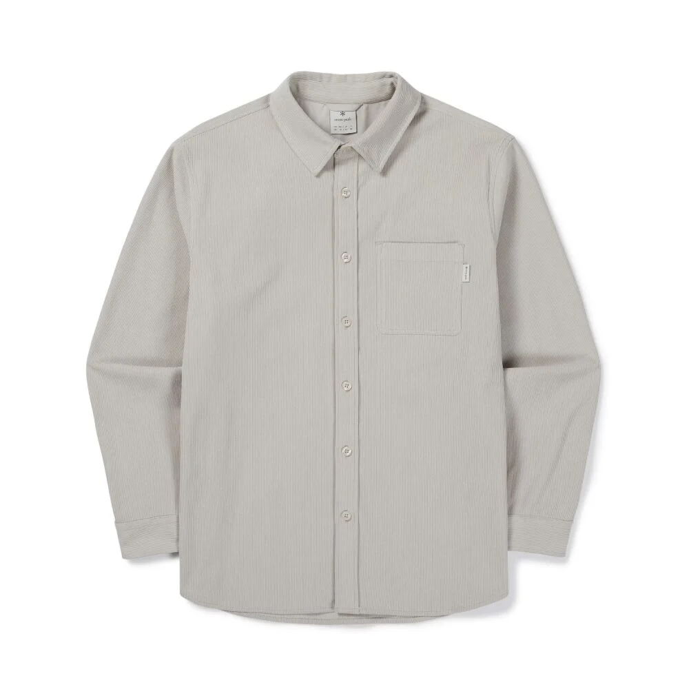 燈芯絨 襯衫 Light Beige (S26FMFSH70)
