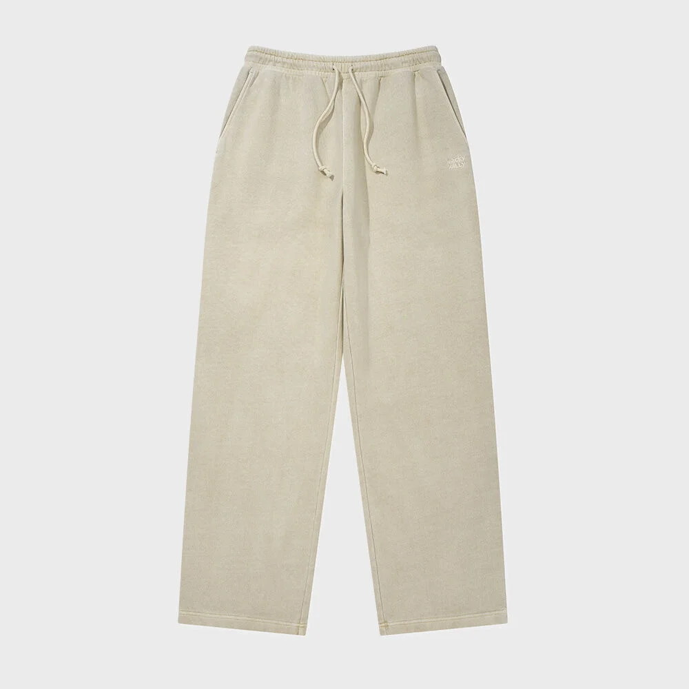 Waki Willy Pigment 衛衣 褲子 米色