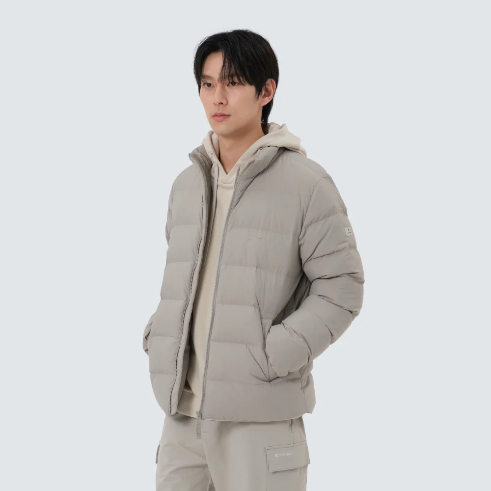 Land Air 立領 輕量 Down 外套 Warm Gray (S25WMGDJ40)
