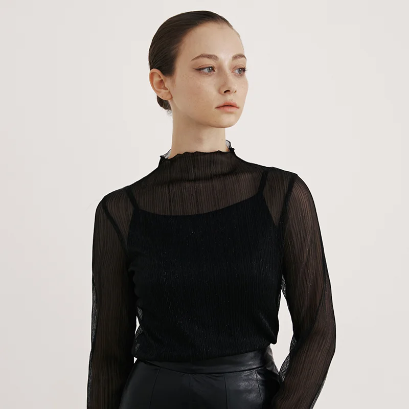 Half Turtle Neck T-Shirt_YAALTN4