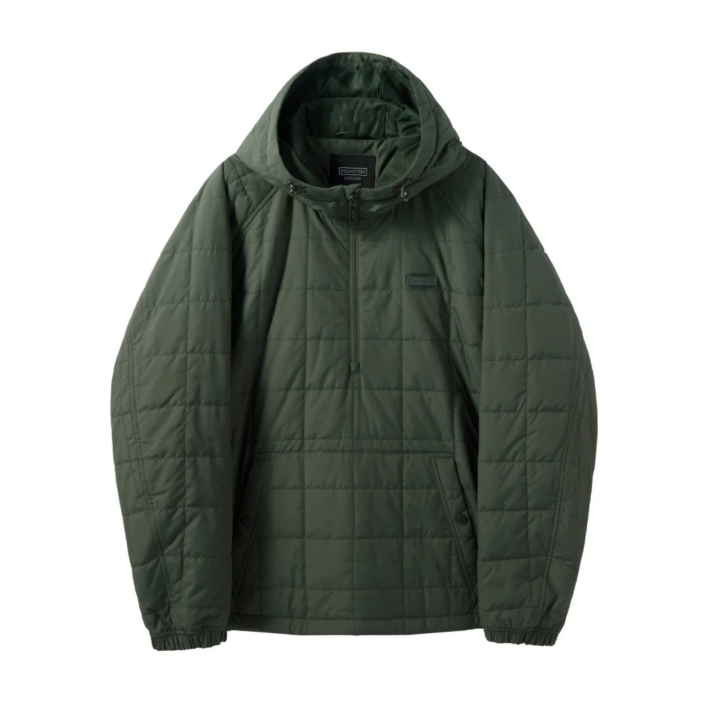 EXPLORE QUILTED ANORAK - GREYISH KHAKI (P244UPD132)